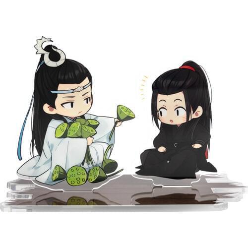 Anime Mo Dao Zu Shi Cosplay The Untamed Wei Wuxian Lan Wangji Cosplay Cartoon Acrylic Stand Figure Model Plate Gifts CS266
