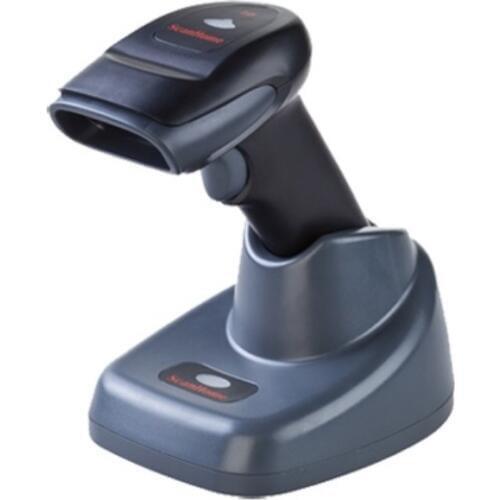 Wireless Barcode Scanner USB and RS232 Port 1D Barcode Reader Laser Bar Code Gun With Charger Stand Wireless Receiver 3 in 1