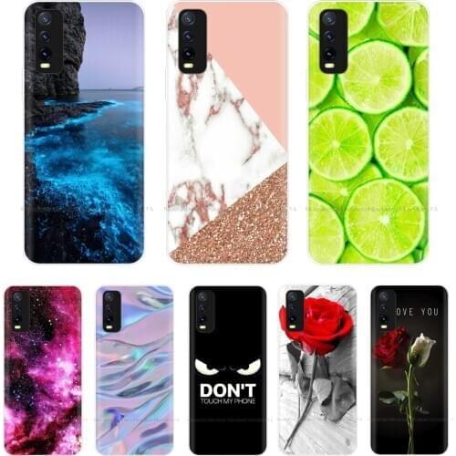 For Coque Vivo Y11s Case Soft Silicone Fundas Back Cover For Vivo Y11s V2027 V2029 Cute Phone Case For Vivo Y 11s TPU Bumper