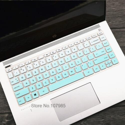 For HP Pavilion x360 14-ba078TX 14-ba063tx ba064tx 2017 New 14-inch Touch Laptop keyboard Silicone Keyboard Protector Skin Cover