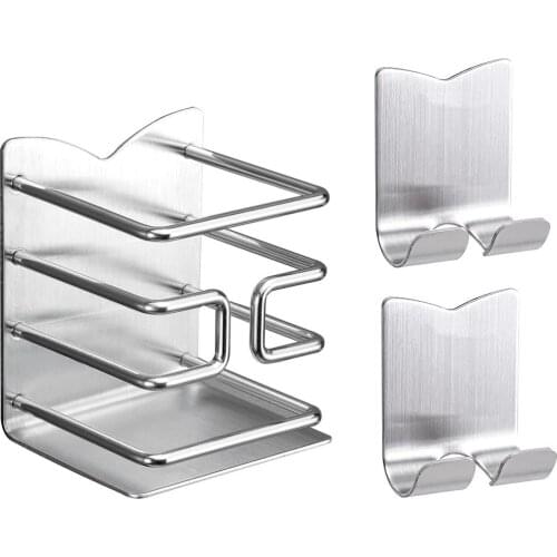 Electric Razor Holder Wall Mounted,with Shaver Hook Hanger 2 Pack, , Razor Shaver Accessory Organizer for Bathroom