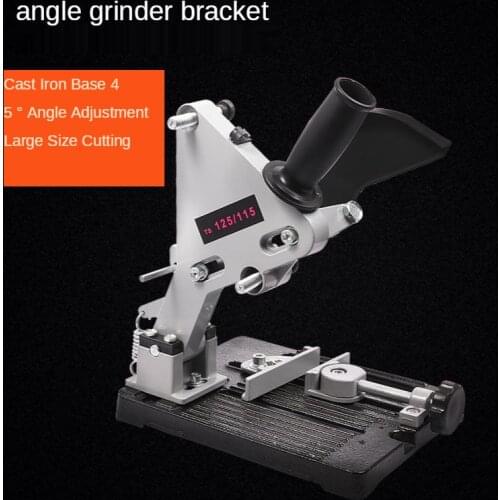 Multifunctional Solid Angle Grinder Rack Refitting Table Saw Cutting Hand Grinder Bracket Fixing Stand Angle Grinder Bracket
