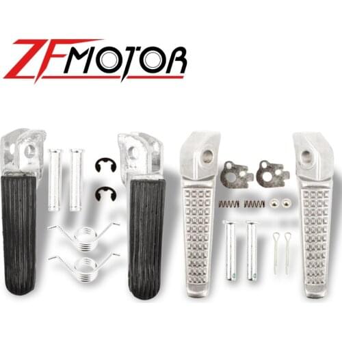 Motorcycle Front Rear Footrests Foot peg For Honda CBR250 NC 19/22 CBR400 NC 23/29 NSR250 RVF400 NC 35 VFR400 NC 24 30