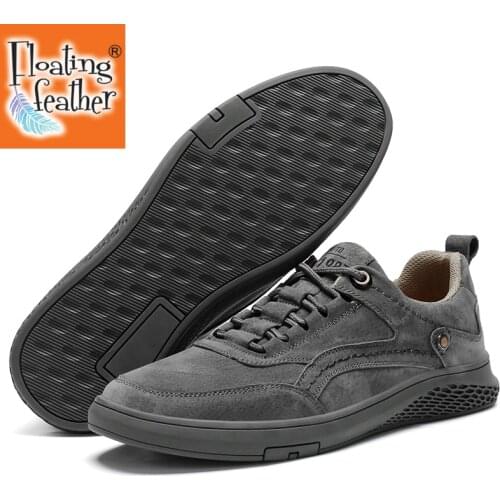 Men Shoes Fashion Genuine Leather Loafers Breathable Autumn Lace Up Comfortable Casual Shoes Outdoor Men Sneakers Shoes