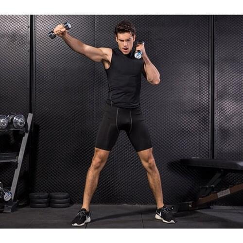 Men Tight Training Vest Pro Sports Running Fitness Basketball Stretch Quick-Drying Vest Clothes For Women Xxl Activewear Fashion