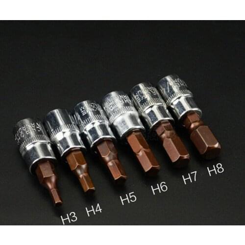 1p Electric Drill Socket Adapter for Impact Driver with Hex Shank to Square Socket Drill Bits Rotatable Extension 1/4" 3/8" 1/2"