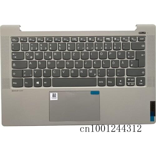 New 5CB0Y89036 For Lenovo ideapad 5-14ARE05 5-14ITL05 5-14IIL05 Palmrest Keyboard Bezel Touchpad no-Backlit no-power button