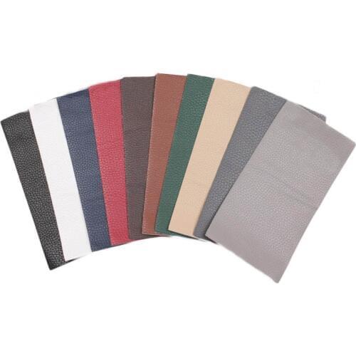 Durable Imitation Leather 10cm*20cm Sofa Repairing Leather Patch Washable Self Adhesive Fabric Sticker Patches 1Pcs Waterproof