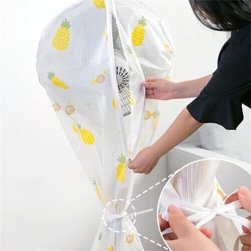 Dustproof Fan Protection Cover Household Round Cover Storage Bag Floor Type All-Inclusive Electric Fan Dust Covers