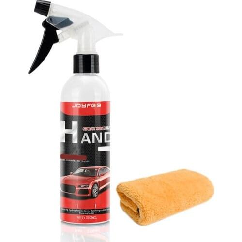 Car Ceramic Spray Coating Auto Polish Spray Sealant Top Coat Quick Nano-Coating With Towel Car Styling Accessories Dropship
