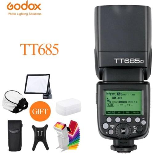 Godox TT685 Flash TTL HSS 1/8000s GN60 Camera Flash Speedlite Compatible For Canon Nikon Sony Fuji Olympus