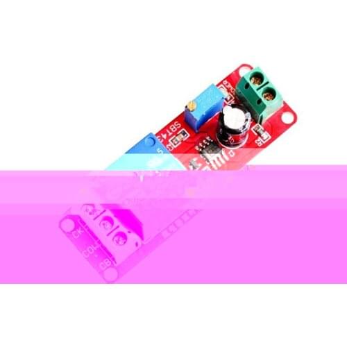 1 Pcs DC 12V Delay Timer Monostable Switch Relay Module NE555 Trigger Switch Car Oscillator Adjustable Time Shield Electronics