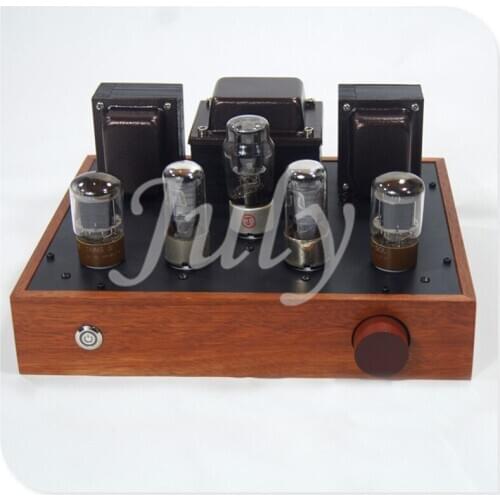 26E6WG single-ended tube power amplifier, bile rectifier 5W * 2 finished machine or DIY kit, frequency response: 20-30KHz ± 1db