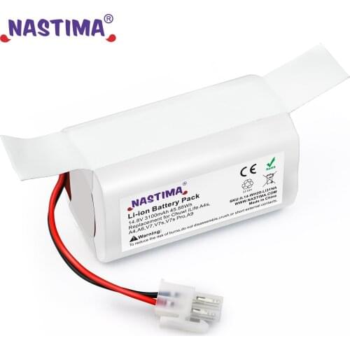 14.8V 3100mAh Li-ion Rechargeabe battery for ILIFE ecovacs A4s, A4, A6, A9, V7, V7s, V7s Pro Robotic Vacuum Cleaner Chuwi