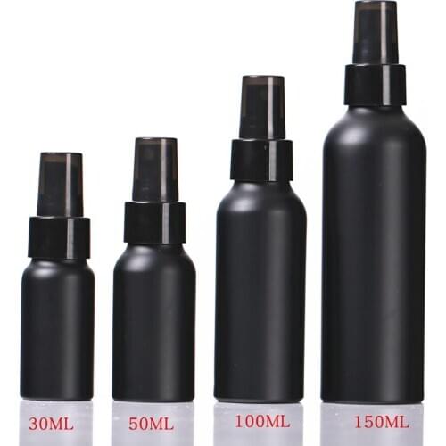 Aluminum Perfume Sprayer Bottle Refillable Aluminum Atomizer Portable Empty Container Cosmetic Travel Atomizer 30/50/100/150ml