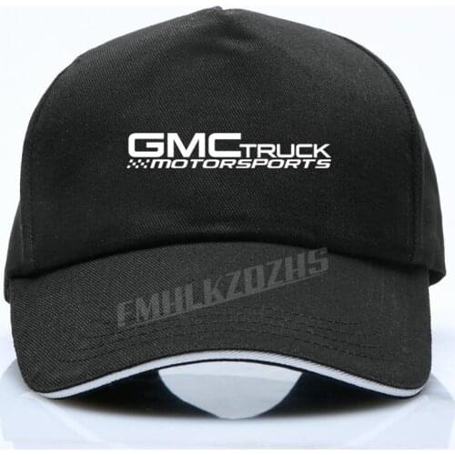 GMC TRUCK MOTORSPORTS logo mens car Baseball Cap, popular brand auto Womens clothing Sun Shade Hip Hop Caps