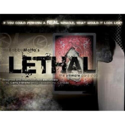 Lethal Signed Card On Board - Magic Tricks, Stage,Card magic,Accessories,Illusions,Gimmick,Prop,Classic Toys