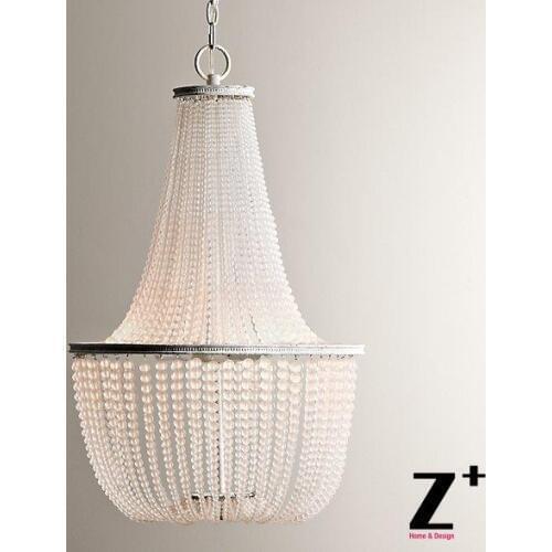 D45cm Replica item Dauphine Frosted Glass Empire Chandelier Three-Light free shipping