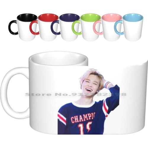 Jimin Ceramic Mugs Coffee Cups Milk Tea Mug Jungkook Kookie Yoongi Jung Hoseok Jimin Namjoon Rapmonster V Taehyung Korean Korea