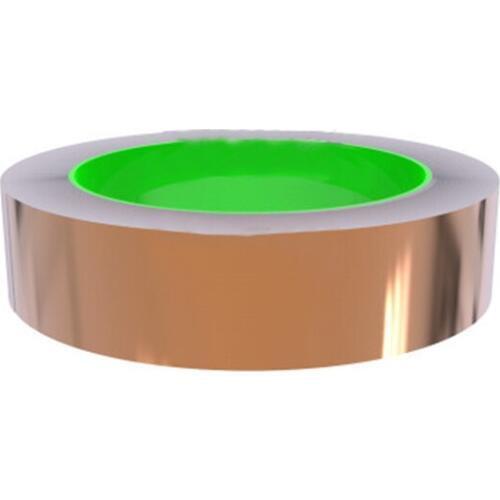 XFDZ Copper Foil Tape with Conductive Adhesive 6mm X 33meters Crafts, Stained Glass, Soldering, Electrical Repairs, Groundi
