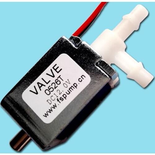 Miniature Solenoid Valve 0526T Valve Exhaust Two-position Three-way Valve Switch