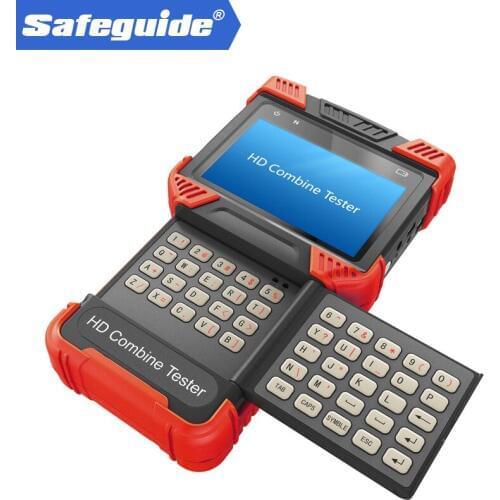 NEW 4inch cctv tester HD IP, TVI, CVI, AHD & Analog Camera Testing. Viewing camera video, configure camera parameters