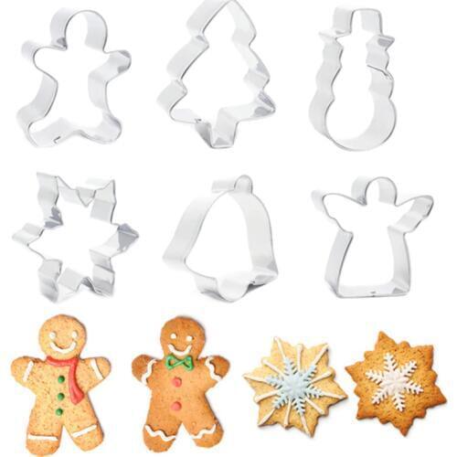 Very Simple And Practical Christmas Animal Shape Stainless Cake Decorating Tools,Baking Biscuits And Cookies Mold,Direct Selling