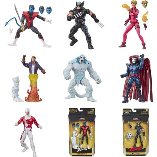 Original Marvel Legends X Men Wolverine 6" Action Figure Logan Nightcrawler Boom Cannonball Mister Sinister Guardian Toys