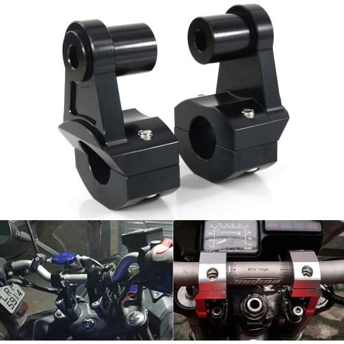 Motorcycle Handle Bar Riser Handlebar Risers 25.4mm Fit For Harley Davidson Sportster Dyna Super Glide Springer Softail V-Rod