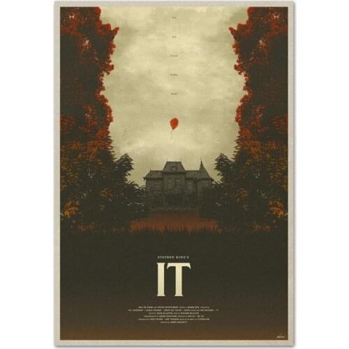 IT Movie Stephen King Horror 2017 US Flim ART SILK POSTER Print Wall painting 24x36inch