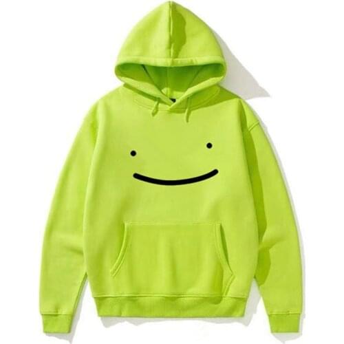 Dream Smp-Long Sleeve Harajuku Sweatshirt Dream Merch- Mens and Women’s Hoodie Streetwear Harajuku Super Casual Fashion