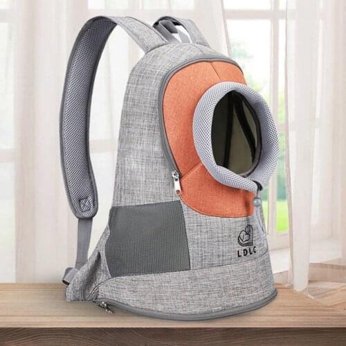 Outdoor Pet Backpack Portable Travel Backpack Dog Carrier Bag Double Shoulder Pet Dog Front Bag Mesh Backpack Hot Sell