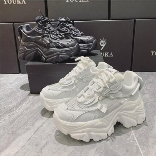 Platform Sneakers White Woman Vulcanize Shoes Femme Tenis Con Plataforma Luxury Tennis Feminino For Women 2021 Zapatos Mujer