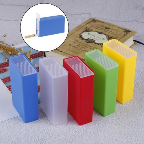 1pcs Transparent Portable Plastic Cigarette Case Hold Soft Pack Can Put Cigarette Lighter Cigarette Box Wholesale