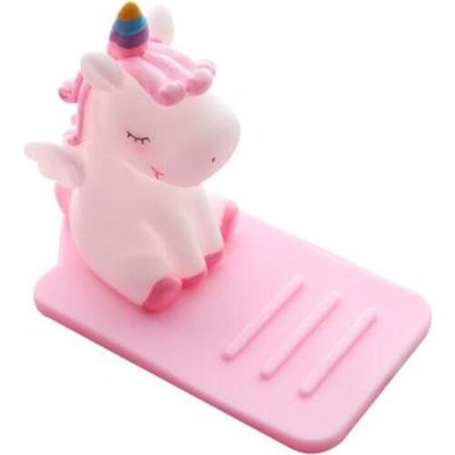 2PCS/LOTUnicorn Adjustable Angle Phone Holder for iphone Universal Cell Desktop Stand for Your Phone Tablet Stand Mobile Support