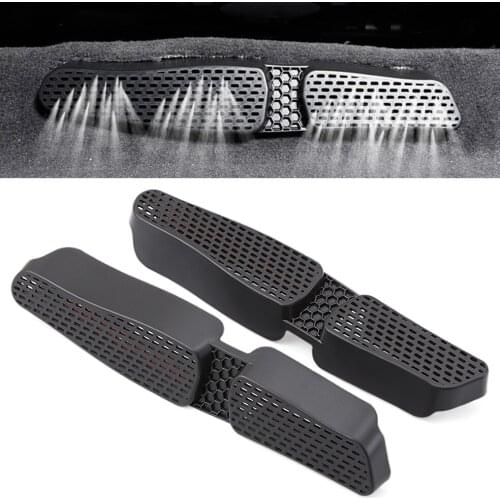 2020 New 2 Pcs Car Rear Seat Air Condition Vent Outlet Cover For AUDI A3 S3 SEAT LEON 5F