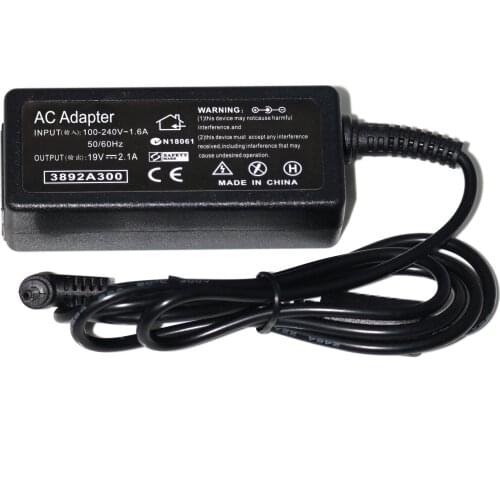AC 19V 2.1A 40W AC adapter charger power supply for Samsung series 5 9 XE500C21 NP900X3A connector size 3.0x1.1mm