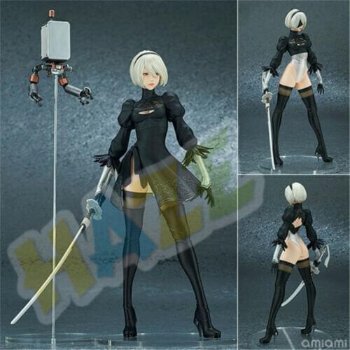 Anime NieR: Automata YoRHa No. 2 Type B DX Version PVC Figure Model Toy No box 28cm