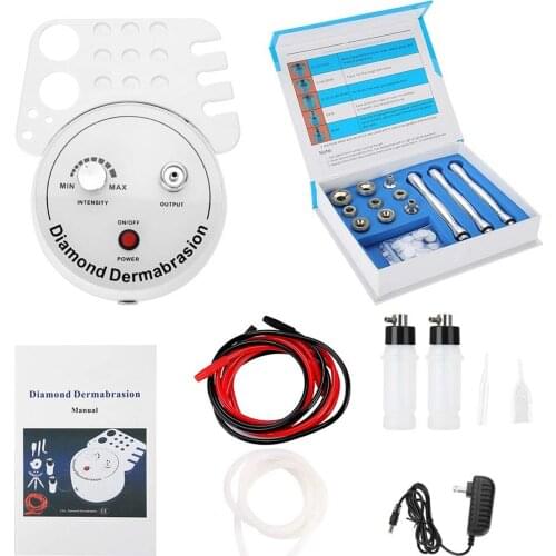 3 in 1 Diamond Microdermabrasion Beauty Machine Vacuum Suction Tool Water Spray Facial Moisten Face Exfoliate Skin Peeling