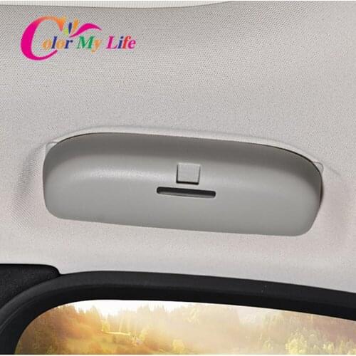 Color My Life ABS Car Sunglasses Case Holder Glasses Storage Box for Toyota Camry 2018 2019 2020 2021 Accessories