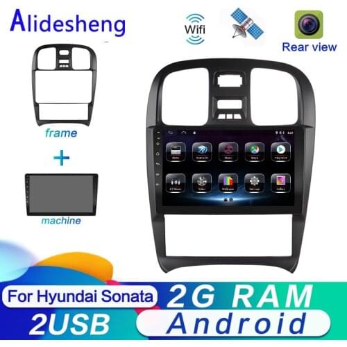 2GB RAM 9'' Android 8.1 for Hyundai Sonata 2003 2004 2005 2006 2007 2008 2009 Car DVD Multimedia Player radio Navigation GPS