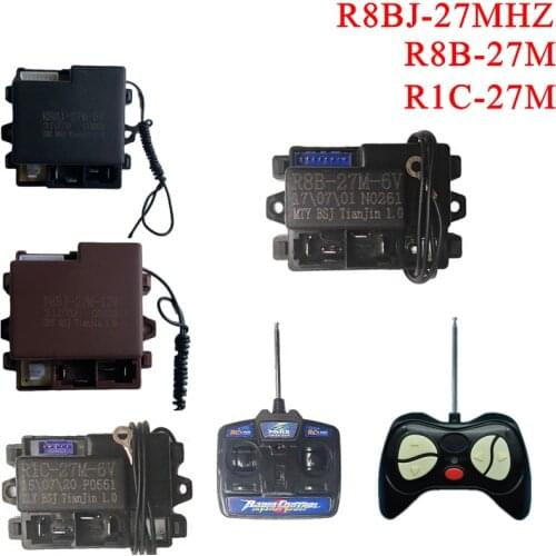 Children Electric Car 27mhz Remote Control,Kids Car Universal Remote Control Receiver,Toys Car Controller Radio Transmitter