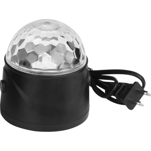 Controle remoto led bola mgica pequena usb mini luz de laser de rotao colorida do palco da luz ktv party crystal