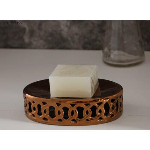Nordic Style Multifunction Portable Ceramic Soap Dish Soap Box Storage Display Frame Home Hotel Bathroom Accessories Supplies