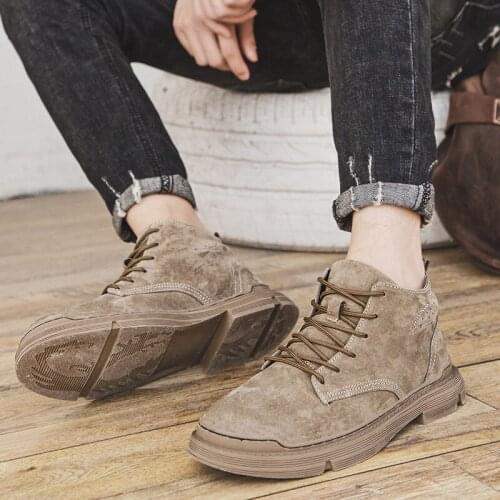 Men Leisure Shoes Casual Shoes Men Leather Mens Boots Man Sport Sneaker Shoe Male 2020 Hot Sale Mens New Breathable