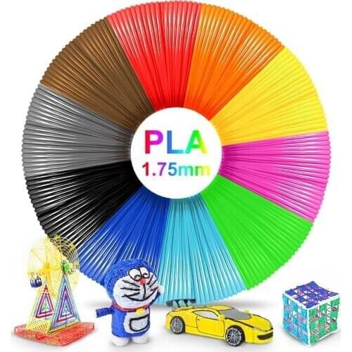GOHIGH PLA filament 5M 3D Pen Refill Consumables Random 20 Colors For 3D Pen Printing Vacuum Packing NEW Stock