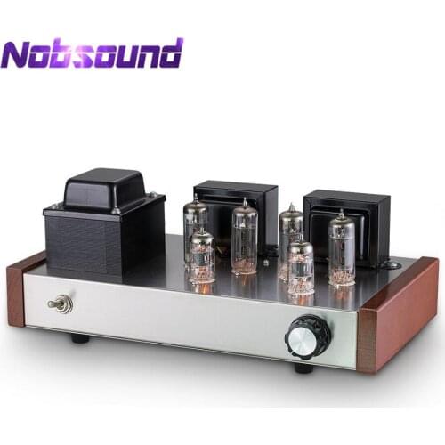 Nobsound HiFi 6F2+6P1 Vacuum Tube Amplifier Stereo Class AB Push-pull Power Amp 12W+12W