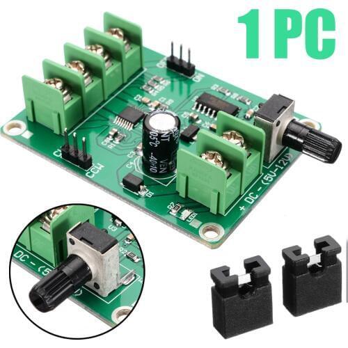 DC 5V-12V Brushless Motor Driver Speed Control Board with Reverse Voltage Protection For Hard Drive Motor 3/4 Wire