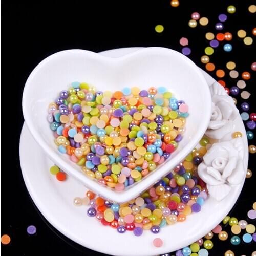 Half Round Rhinestone Crafts Diamante Hotfix Crystals Rhinestones Applique Beads Pearl Flatback Rhinestones for Jewelry Dress Z