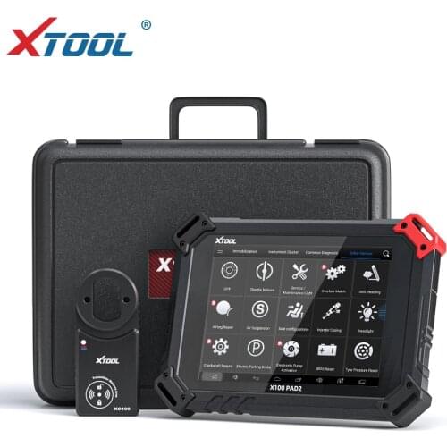 XTOOL X100 PAD2 Pro Car OBD2 Key Programmer OBD2 Immobilizer With Automotivo Diagnostic Auto Scanner With KC100 Update Online